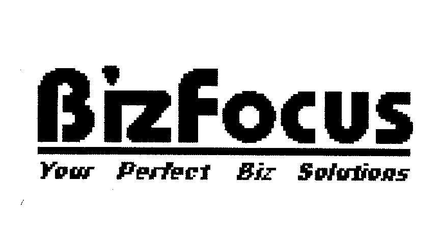 Mẫu nhãn hiệu BIZFOCUS YOUR PERFECT BIZ SOLUTIONS