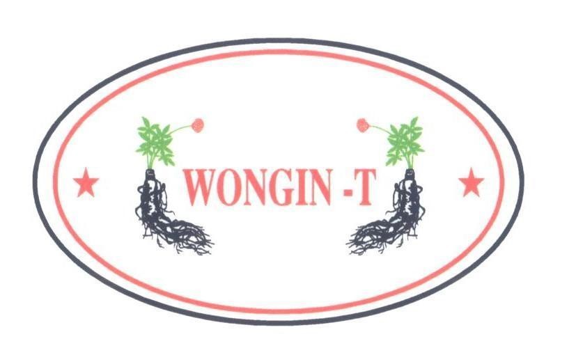 Mẫu nhãn hiệu WONGIN-T KOREAN GINSENG TEA