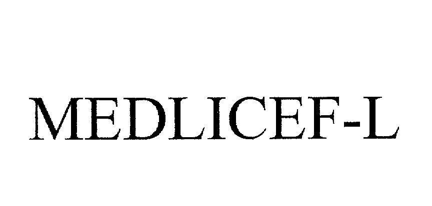 Mẫu nhãn hiệu MEDLICEF-L
