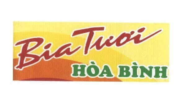Mẫu nhãn hiệu BIA TUOI HOA BINH