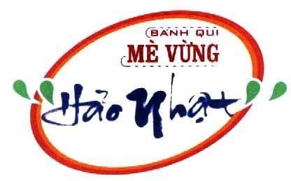 Mẫu nhãn hiệu Bánh Qui Mè Vừng Hảo Nhật