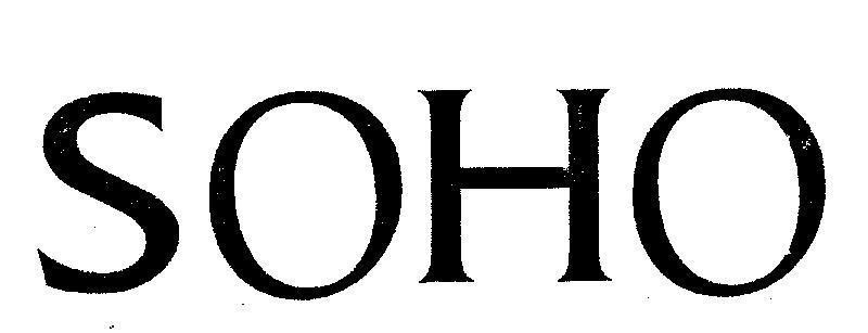 Mẫu nhãn hiệu SOHO
