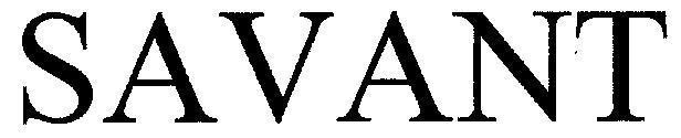 Mẫu nhãn hiệu SAVANT