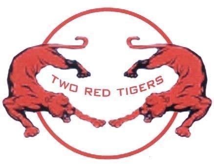 Mẫu nhãn hiệu TWO RED TIGERS