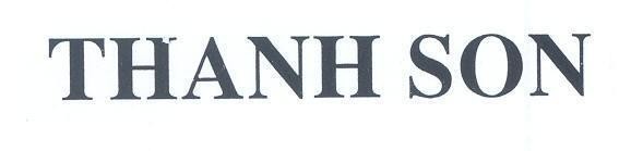 Mẫu nhãn hiệu THANH SON