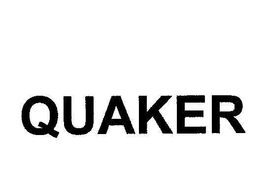Mẫu nhãn hiệu QUAKER