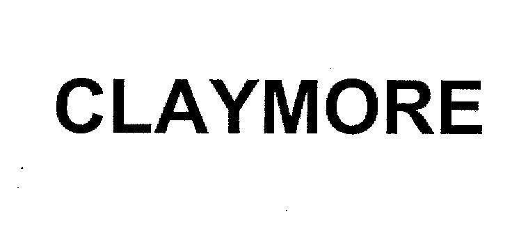 Mẫu nhãn hiệu CLAYMORE