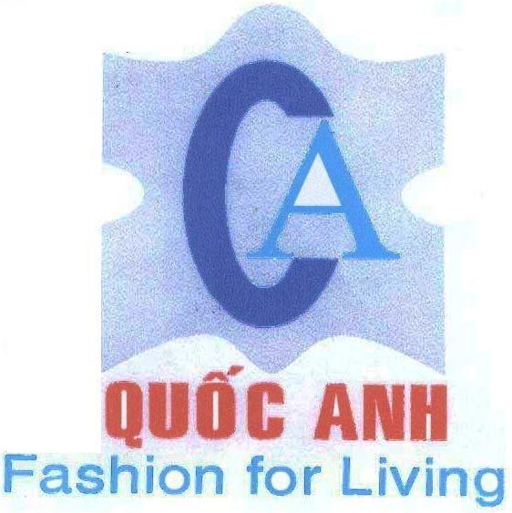 Mẫu nhãn hiệu CA Quốc Anh FASHION FOR LIVING