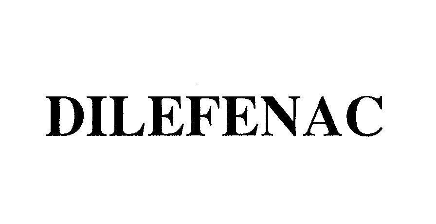 Mẫu nhãn hiệu DILEFENAC