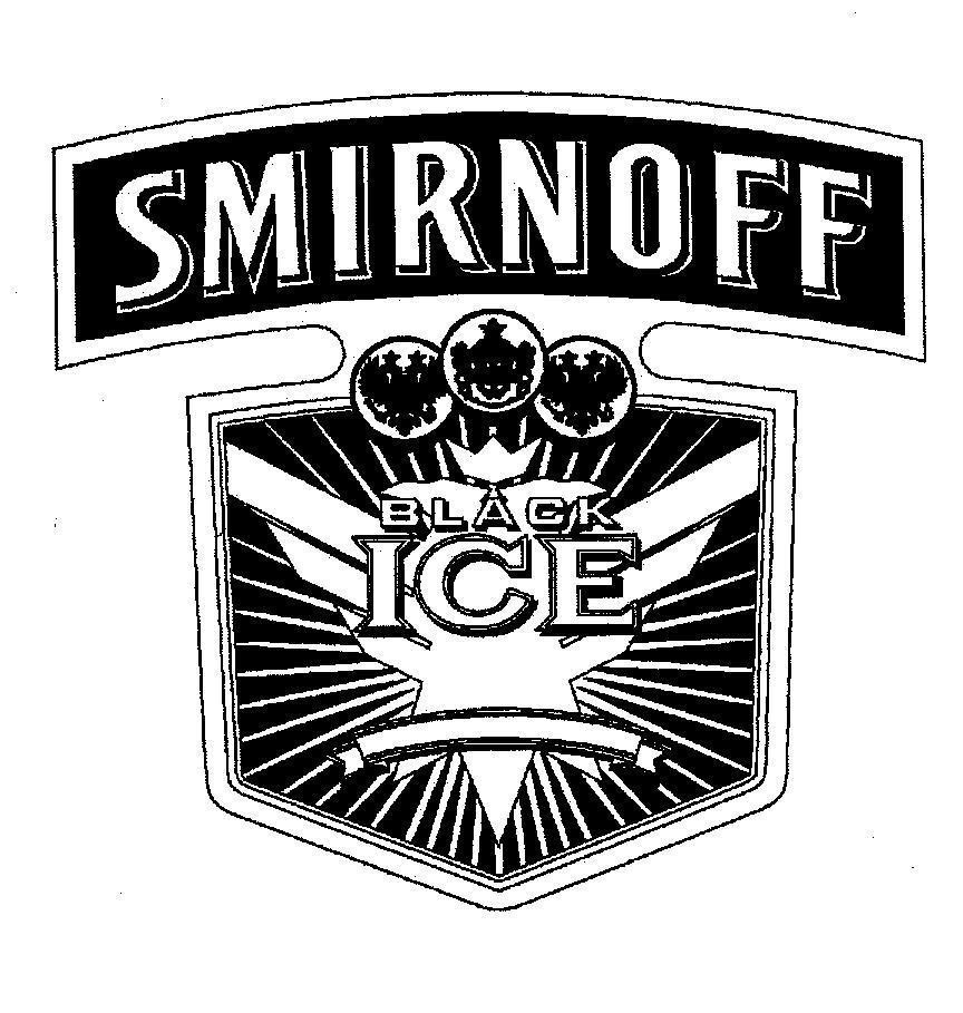 Mẫu nhãn hiệu SMIRNOFF BLACK ICE