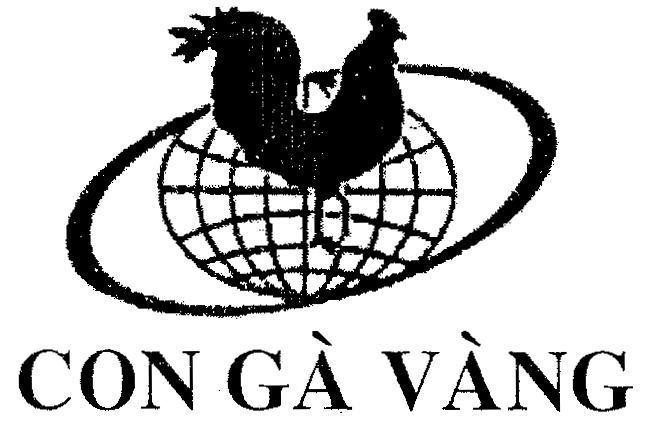 Mẫu nhãn hiệu Con Gà Vàng