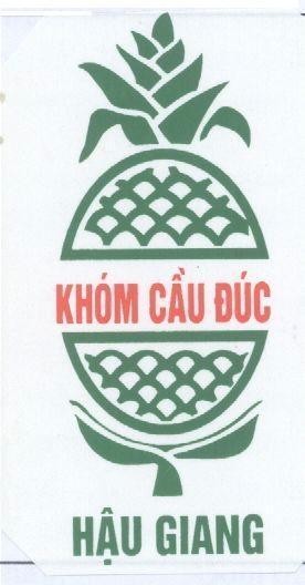 Mẫu nhãn hiệu Khóm Cầu Đúc Hậu Giang