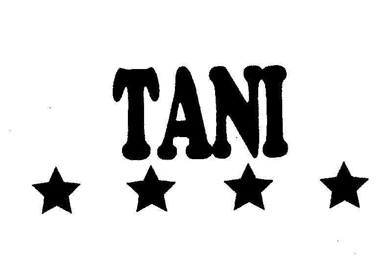 Mẫu nhãn hiệu TANI