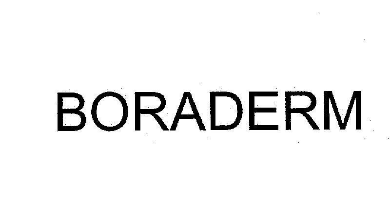 Mẫu nhãn hiệu BORADERM