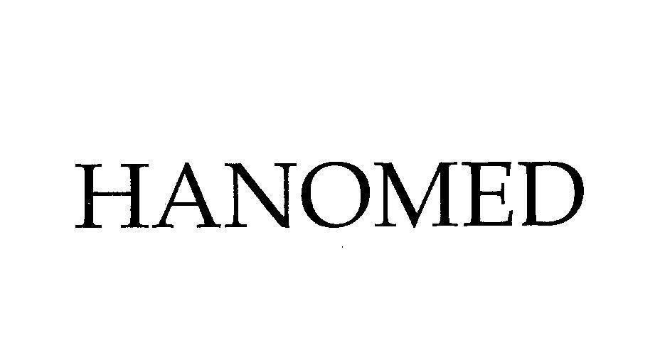 Mẫu nhãn hiệu HANOMED