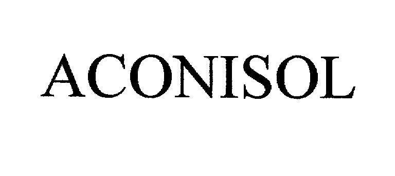 Mẫu nhãn hiệu ACONISOL