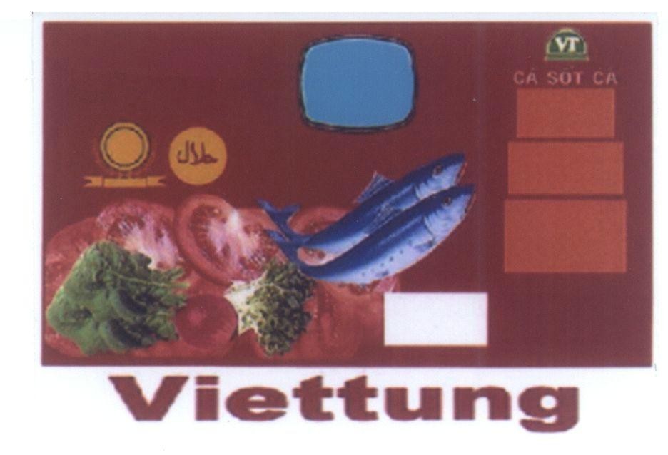 Mẫu nhãn hiệu VT Cá Sốt Cà Ba Bep - VIETTUNG