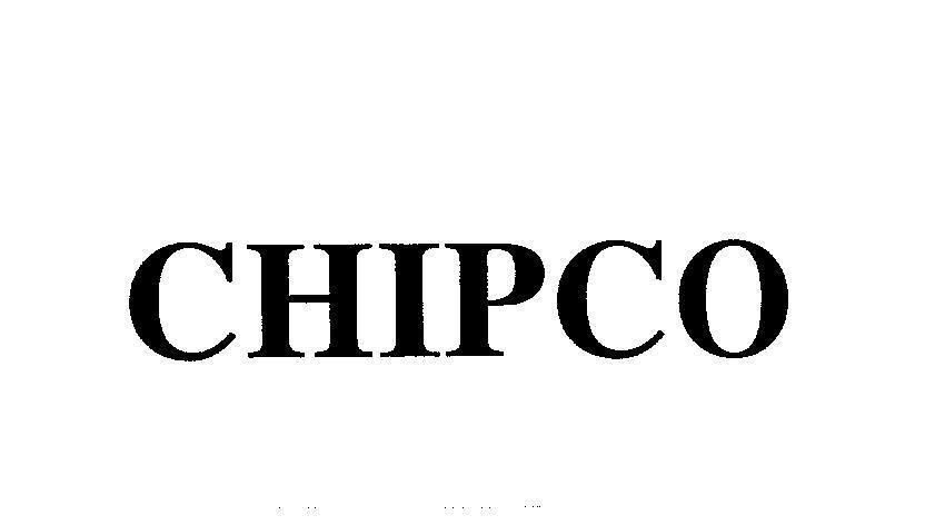 Mẫu nhãn hiệu CHIPCO
