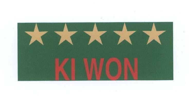Mẫu nhãn hiệu KI WON