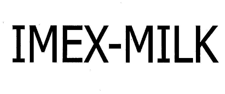 Mẫu nhãn hiệu IMEX-MILK