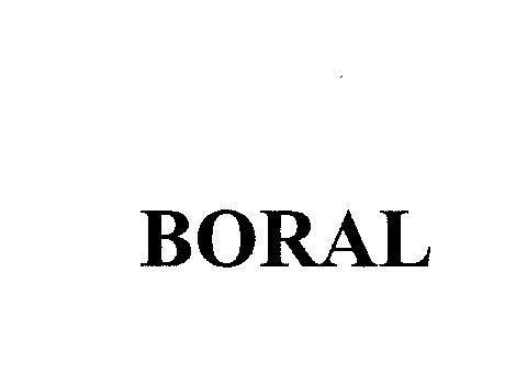 Mẫu nhãn hiệu BORAL