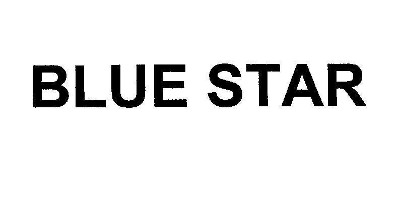 Mẫu nhãn hiệu BLUE STAR