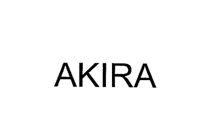 Mẫu nhãn hiệu AKIRA
