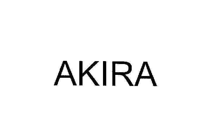 Mẫu nhãn hiệu AKIRA