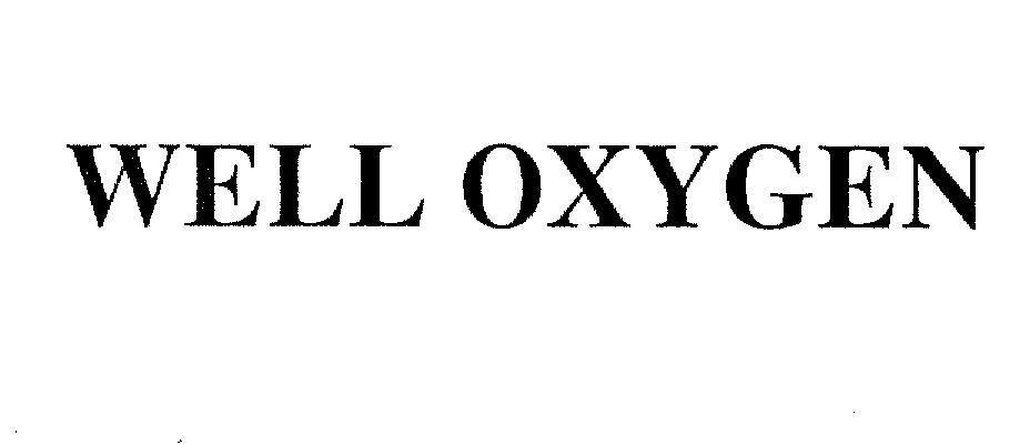 Mẫu nhãn hiệu WELL OXYGEN