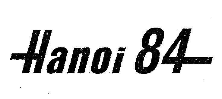 Mẫu nhãn hiệu HANOI 84