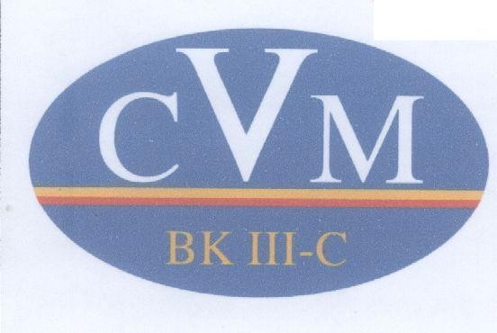 Mẫu nhãn hiệu CVM BK III-C