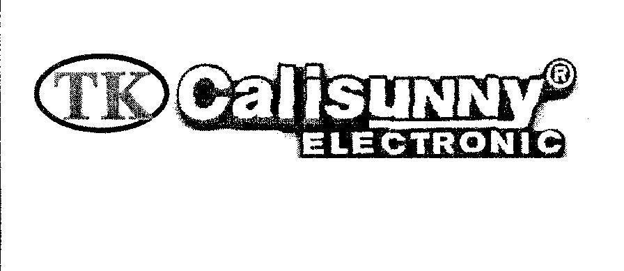 Mẫu nhãn hiệu TK CALISUNNY ELECTRONIC
