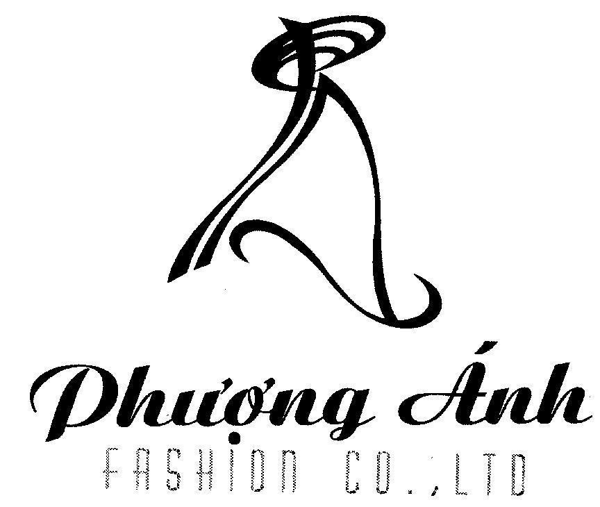 Mẫu nhãn hiệu PA Phượng ánh FASHION CO LTD