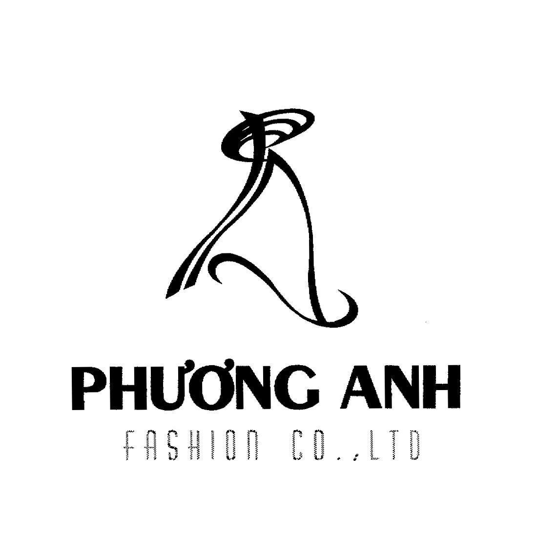 Mẫu nhãn hiệu PA Phương Anh FASHION CO LTD