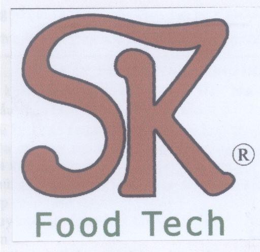 Mẫu nhãn hiệu SK FOOD TECH