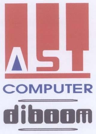 Mẫu nhãn hiệu AST COMPUTER DIBOOM