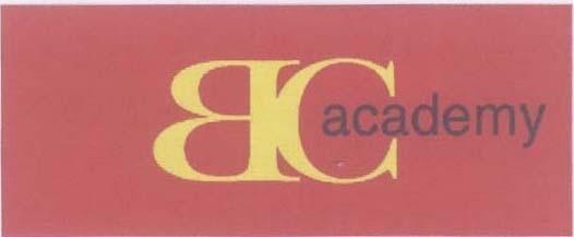 Mẫu nhãn hiệu BC ACADEMY