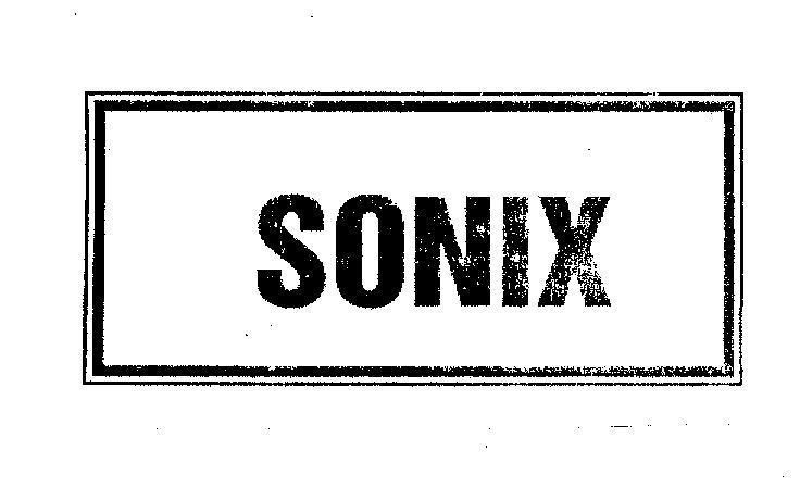 Mẫu nhãn hiệu SONIX