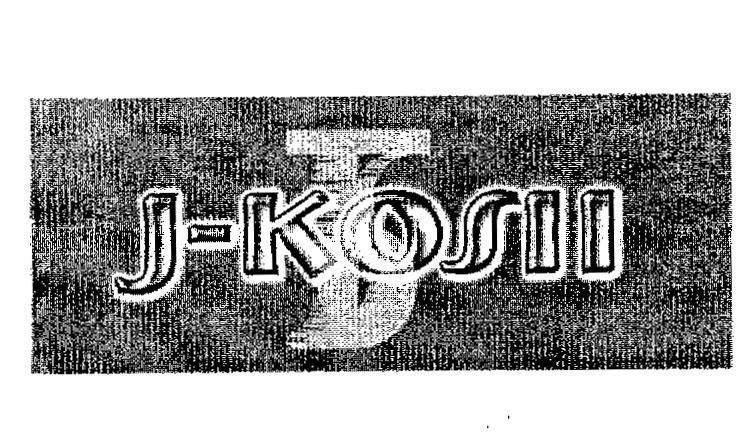Mẫu nhãn hiệu JS J-KOSII