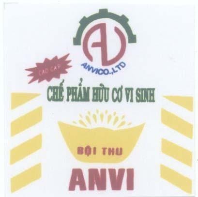Mẫu nhãn hiệu AV ANVI ANVICO LTD Chế Phẩm Hữu Cơ Vi Sinh Bội Thu