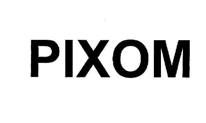 Mẫu nhãn hiệu PIXOM