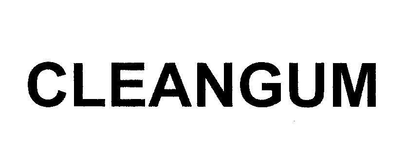 Mẫu nhãn hiệu CLEANGUM