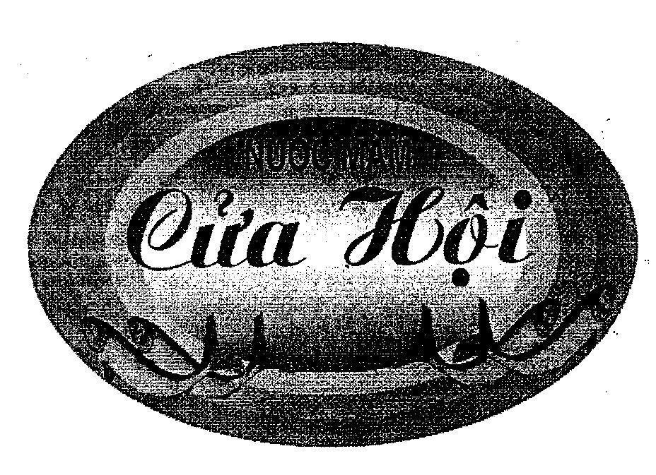 Mẫu nhãn hiệu NƯớC MắM CửA HộI