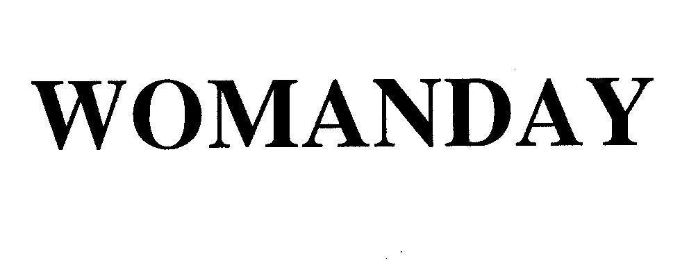 Mẫu nhãn hiệu WOMANDAY
