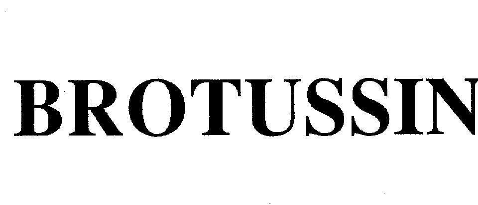 Mẫu nhãn hiệu BROTUSSIN