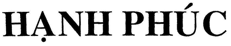 Mẫu nhãn hiệu Hạnh Phúc