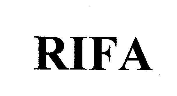 Mẫu nhãn hiệu RIFA