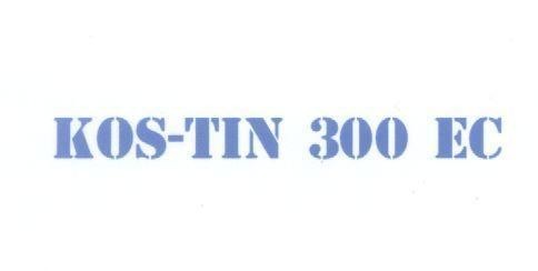 Mẫu nhãn hiệu KOS- TIN 300 EC