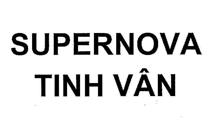 Mẫu nhãn hiệu SUPERNOVA TINH VÂN