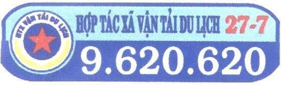 Mẫu nhãn hiệu HOP TAC XA VAN TAI DU LICH 27-7